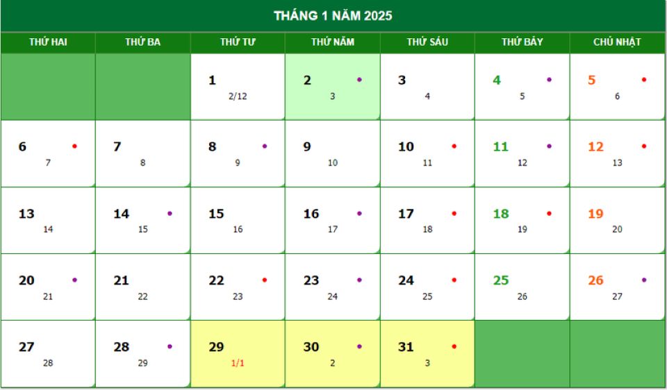 Lịch âm 21/1 chính xác nhất, lịch vạn niên ngày 21/1/2025: Việc nên và không nên làm?