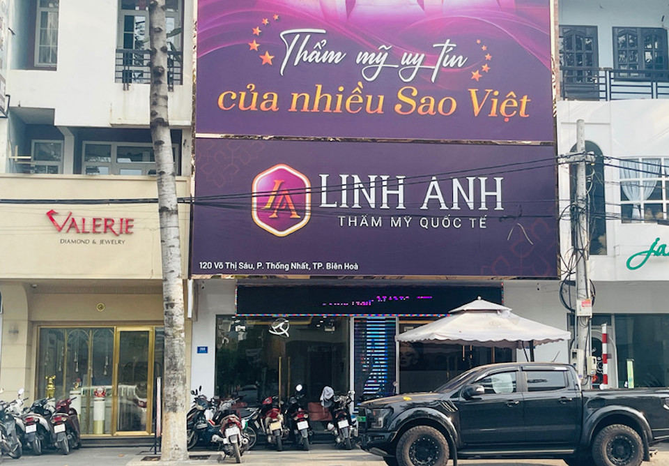 Phạt Thẩm mỹ viện Linh Anh 90 triệu đồng và đình chỉ hoạt động 18 tháng 