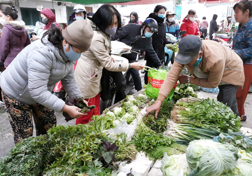Thị trường thực phẩm mùng 5 Tết Nguyên đán: Doanh nghiệp chủ động nguồn cung không khan hàng, sốt giá