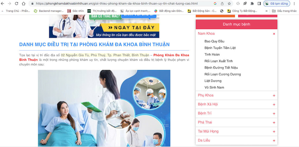 Phòng khám Đa khoa Bình Thuận bị “tố” cắt bao quy đầu với giá hơn 50 triệu đồng?