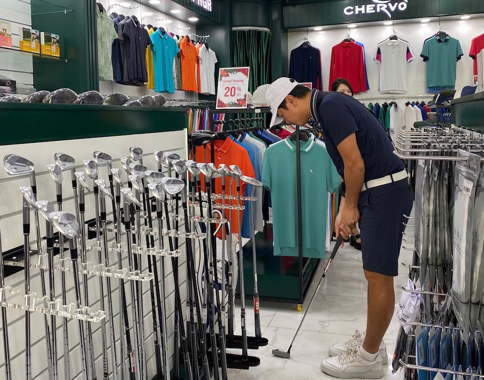 HS Golf khai trương Showroom thứ 14 tại sân tập Golf Rạch Chiếc