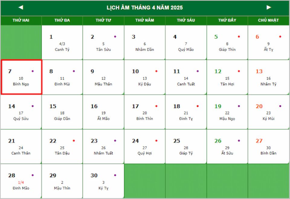 Lịch nghỉ lễ Giỗ Tổ Hùng Vương, 30/4 và 1/5 năm 2025