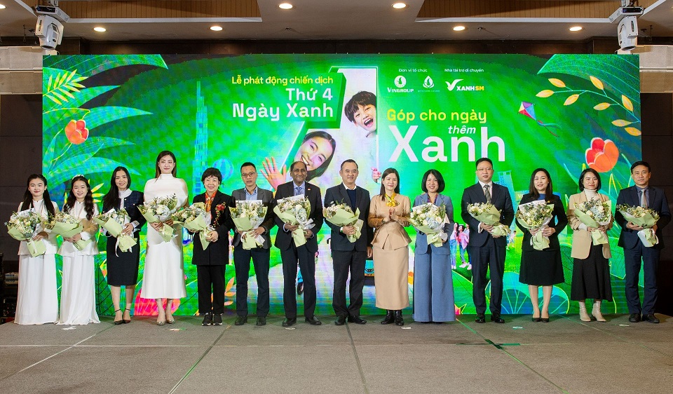 Vingroup phát động chiến dịch “Thứ 4 Ngày Xanh” – Tiên phong sống xanh bền vững