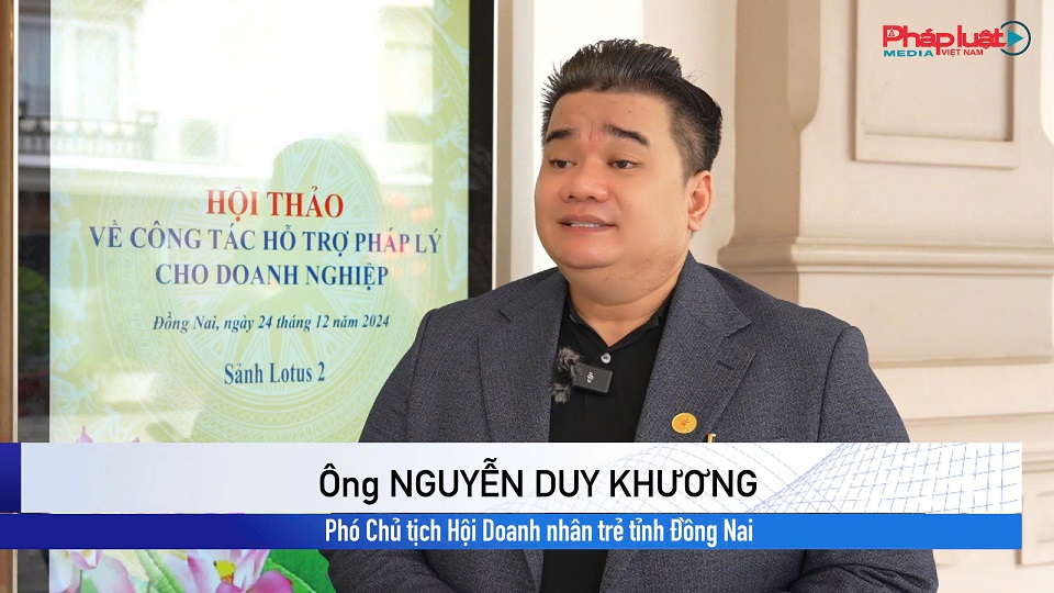 Luật gia Nguyễn Duy Khương: Điểm tựa pháp lý cho doanh nghiệp trẻ và người yếu thế