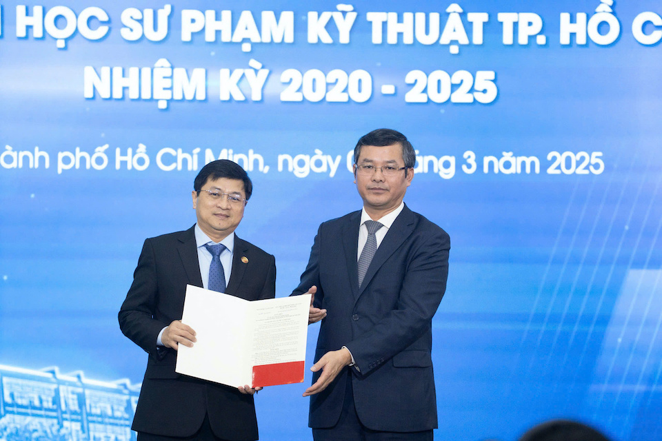 TP Hồ Chí Minh: PGS.TS Lê Hiếu Giang là Hiệu trưởng Trường ĐH Sư phạm kĩ thuật