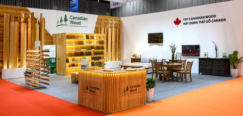 Canadian Wood Việt Nam tăng cường kết nối với ngành gỗ và nội thất Việt thông qua các triển lãm uy tín