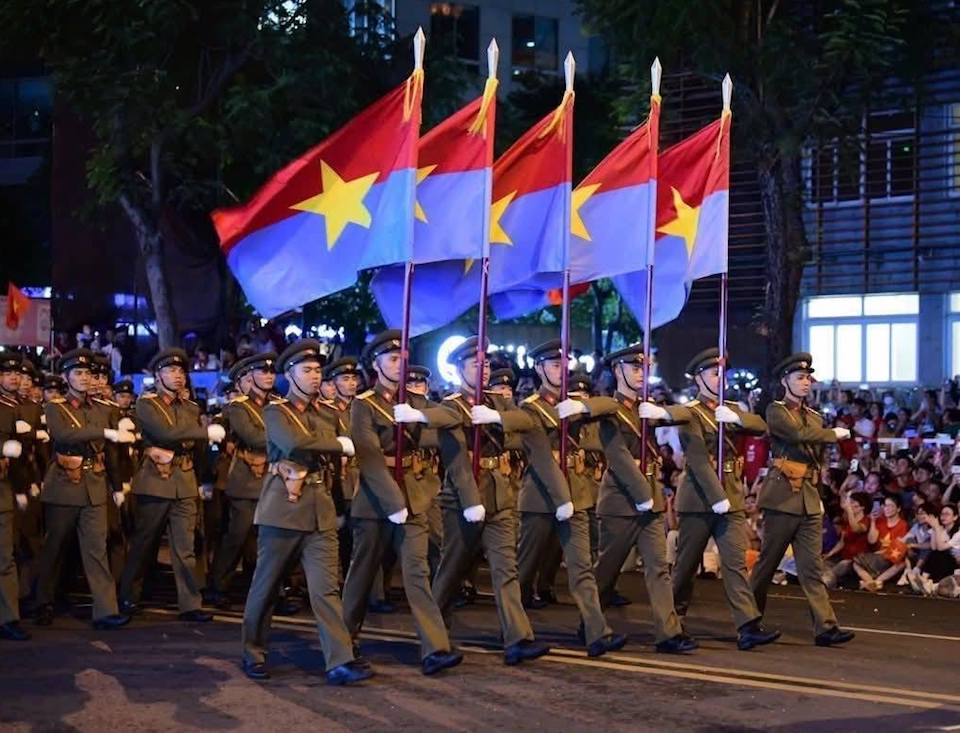 Xúc động với hình ảnh sơ duyệt diễu binh, diễu hành cấp Nhà nước mừng Đại lễ 30/4