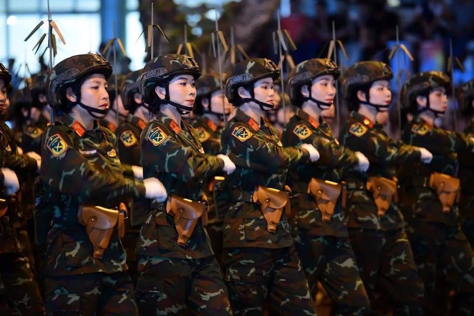 Xúc động với hình ảnh sơ duyệt diễu binh, diễu hành cấp Nhà nước mừng Đại lễ 30/4