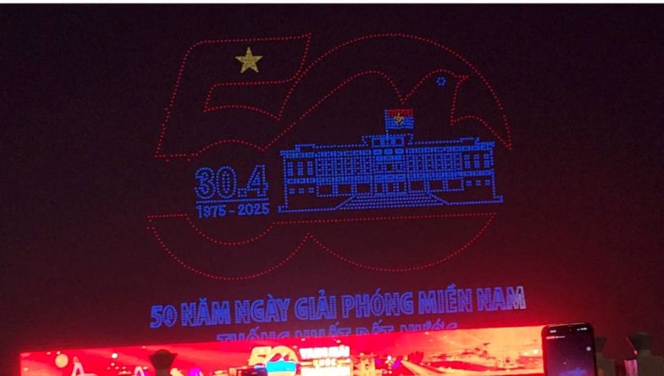 Tối nay, TP Hồ Chí Minh sẽ không trình diễn 10.500 drone