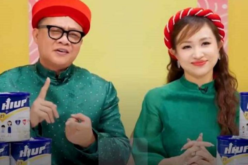 Vi phạm về quảng cáo, BTV Quang Minh và Vân Hugo bị xử phạt