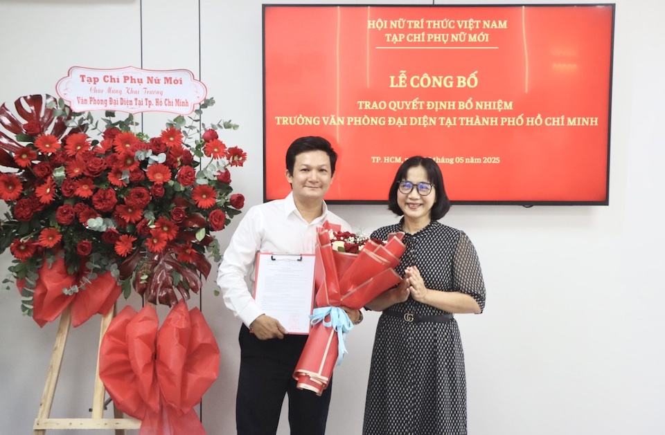 Tạp chí Phụ nữ Mới tái hoạt động Văn phòng đại diện tại TP Hồ Chí Minh