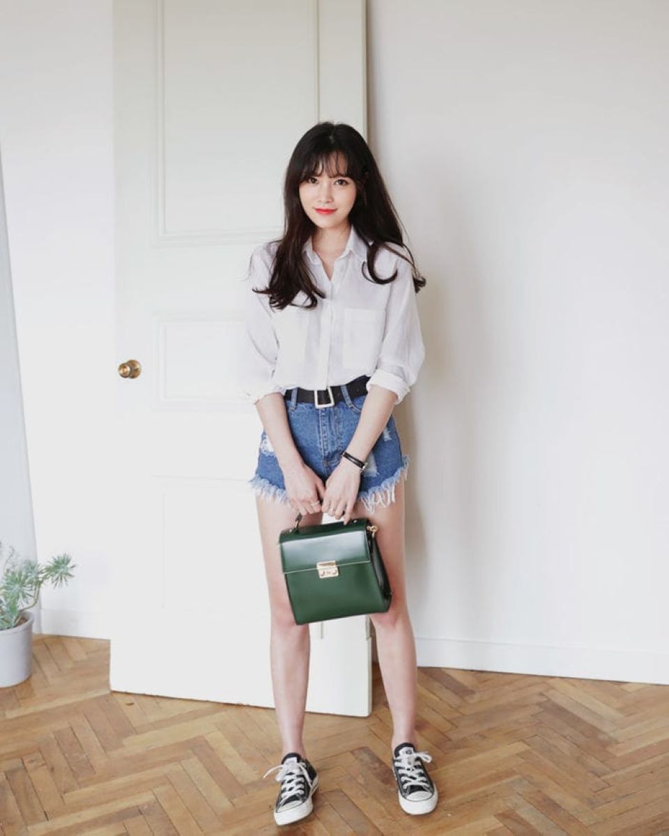 Cách giúp nàng sành điệu hơn khi diện quần short vào mùa hè
