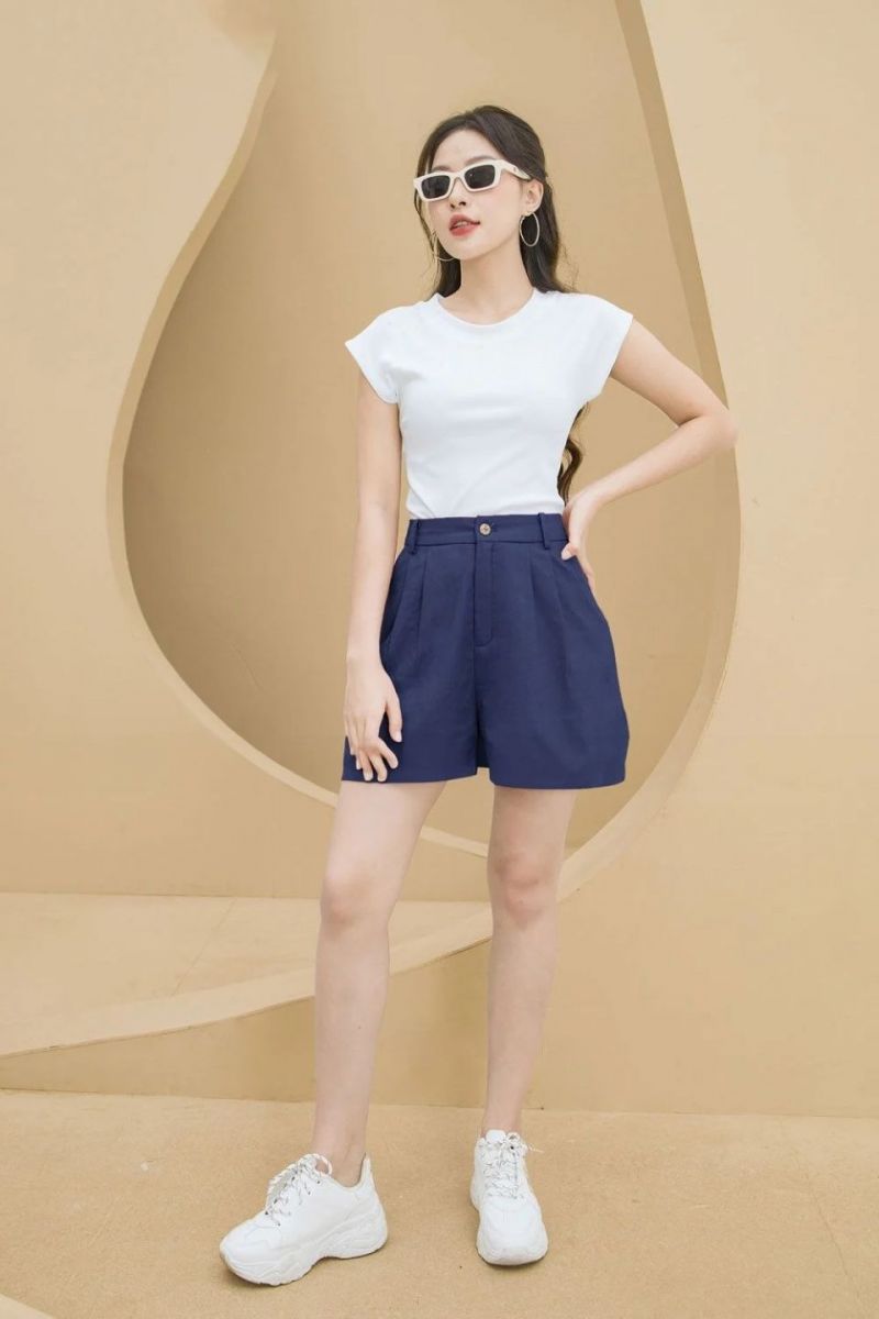 Cách giúp nàng sành điệu hơn khi diện quần short vào mùa hè