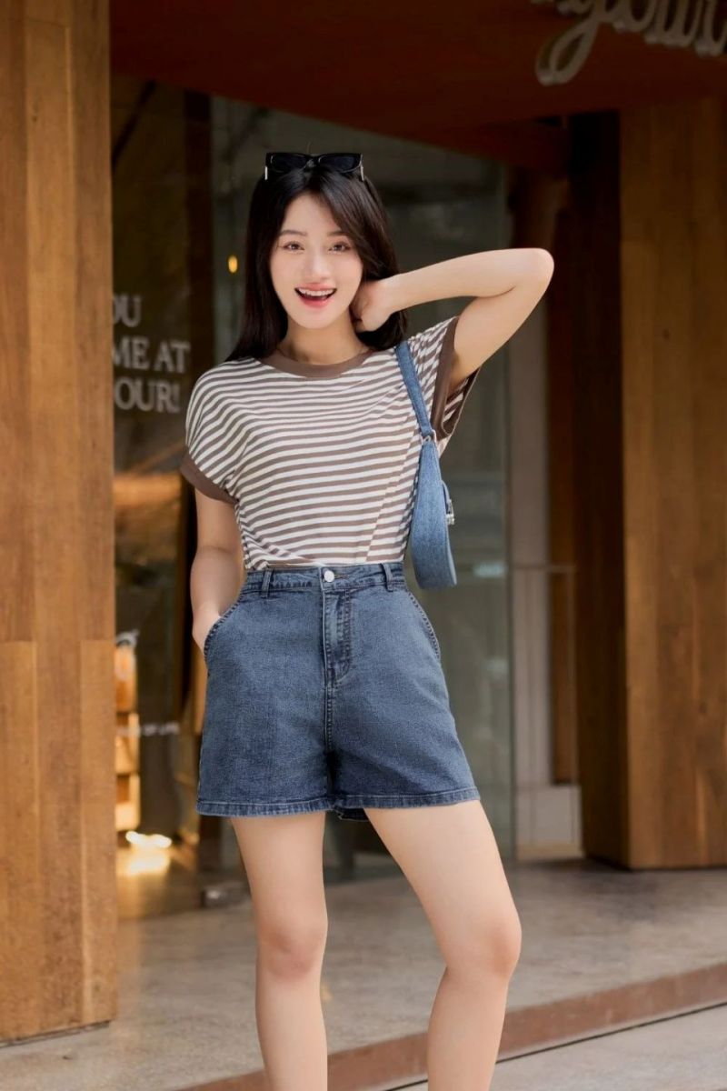 Cách giúp nàng sành điệu hơn khi diện quần short vào mùa hè