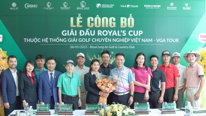 Chính thức ra mắt giải golf chuyên nghiệp Royal’s Cup 2025