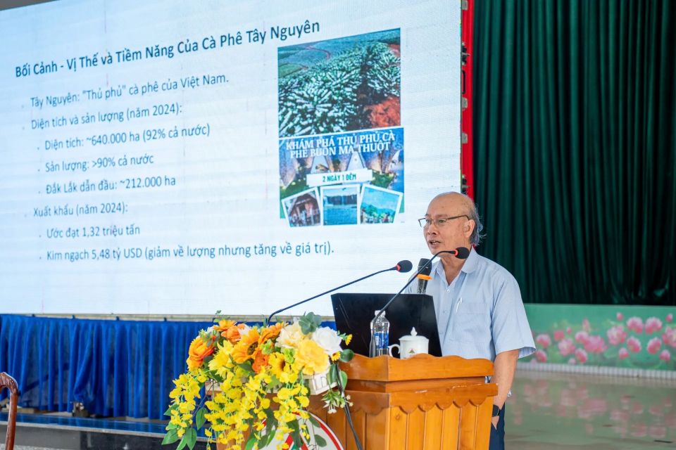 Hội thảo “Phát triển cà phê bền vững trên địa bàn huyện Ea H’leo” (Đắk Lắk): nâng tầm giá trị cây cà phê