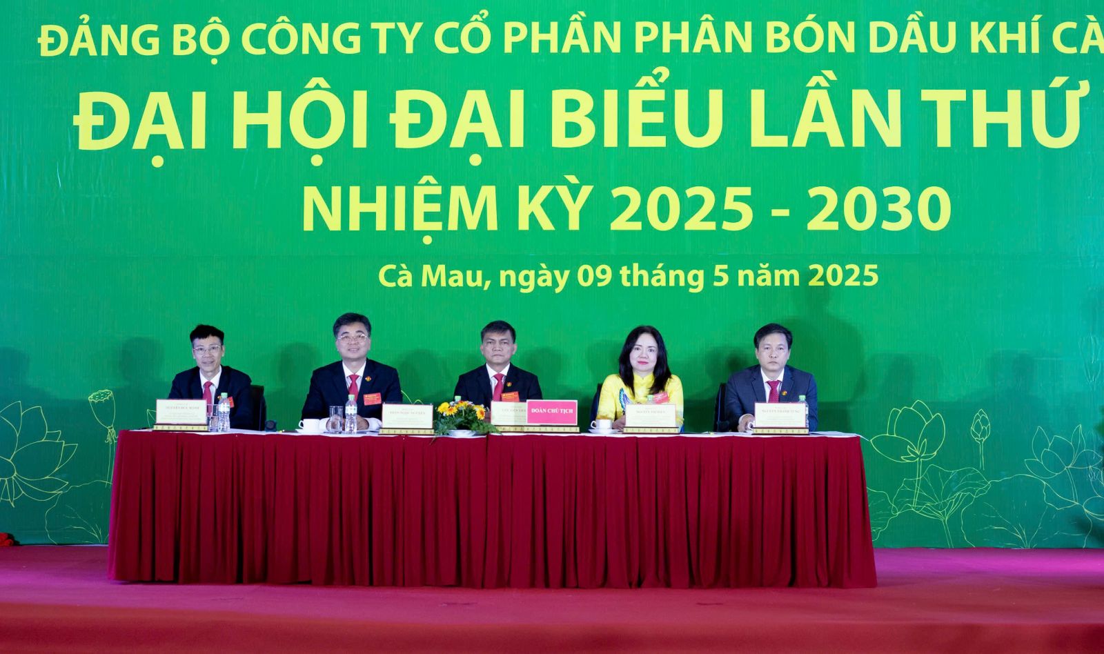 PVCFC tổ chức thành công đại hội Đảng bộ lần thứ VI, nhiệm kỳ 2025–2030