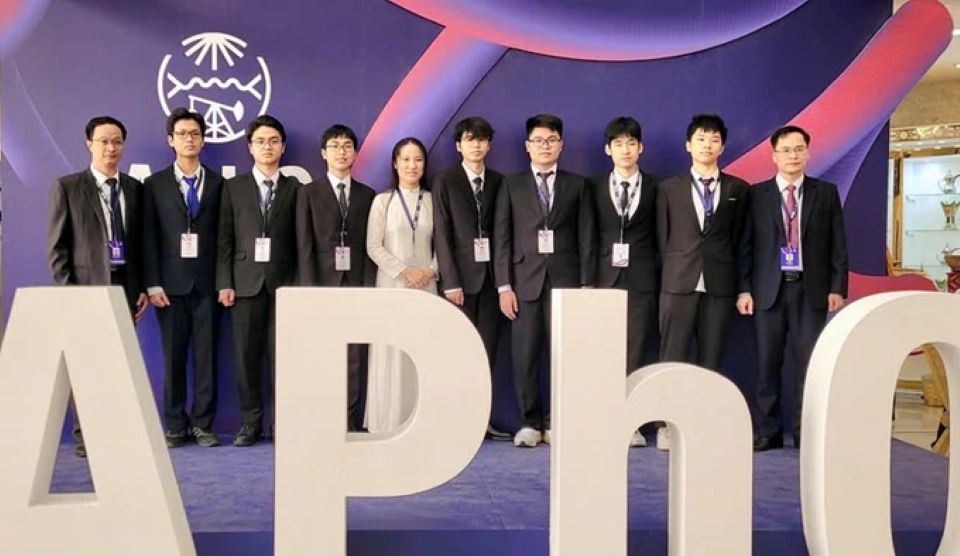 Việt Nam đạt thành tích cao tại Olympic Vật lý châu Á 2025