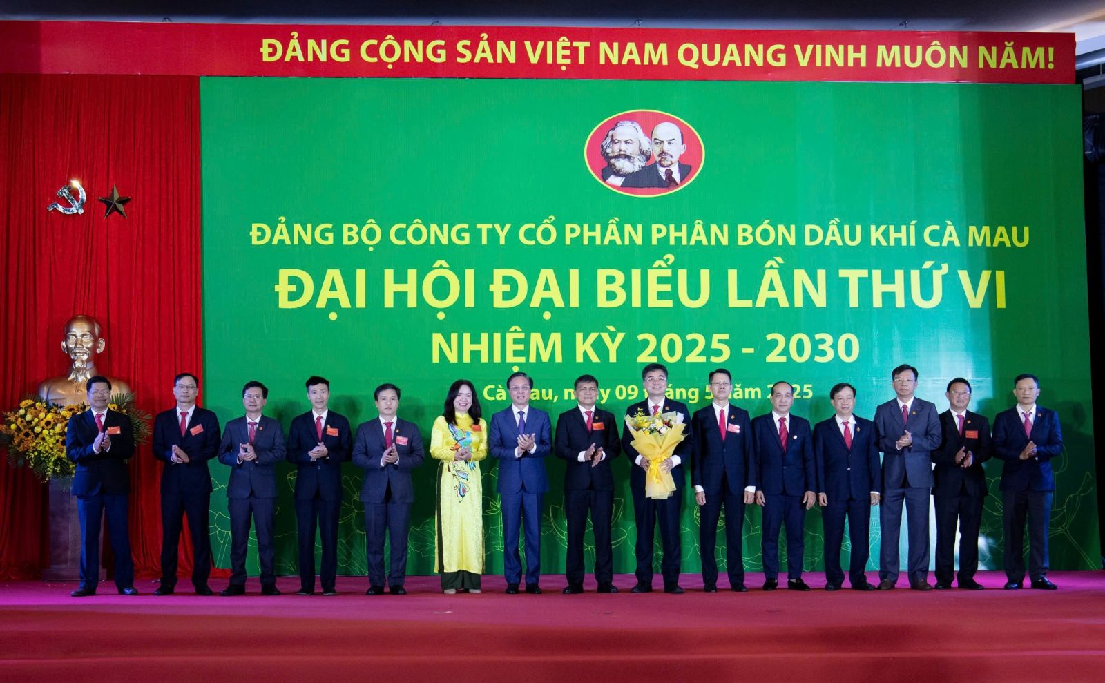 PVCFC tổ chức thành công đại hội Đảng bộ lần thứ VI, nhiệm kỳ 2025–2030