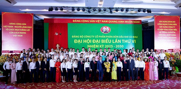 PVCFC tổ chức thành công đại hội Đảng bộ lần thứ VI, nhiệm kỳ 2025–2030
