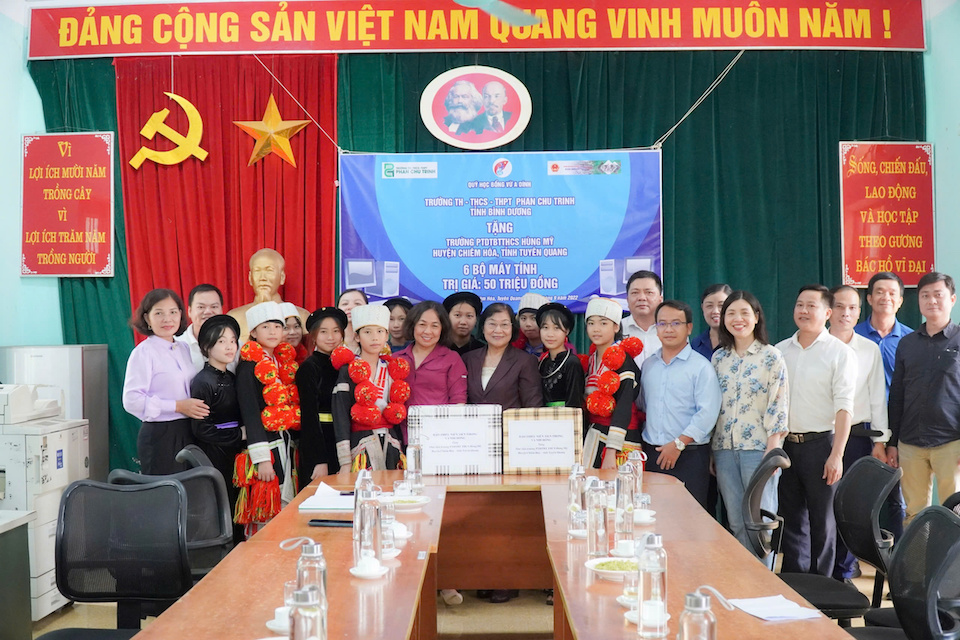 Trường Phan Chu Trinh – niềm tự hào của ngành giáo dục Bình Dương