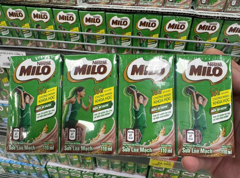 Nestlé bị yêu cầu gỡ tên Viện Dinh dưỡng khỏi bao bì Milo