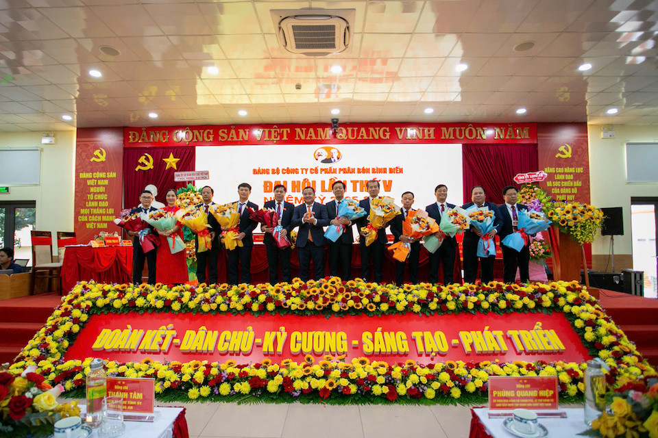 Công ty CP Phân bón Bình Điền tổ chức thành công đại hội Đảng bộ lần thứ V, nhiệm kỳ 2025–2030