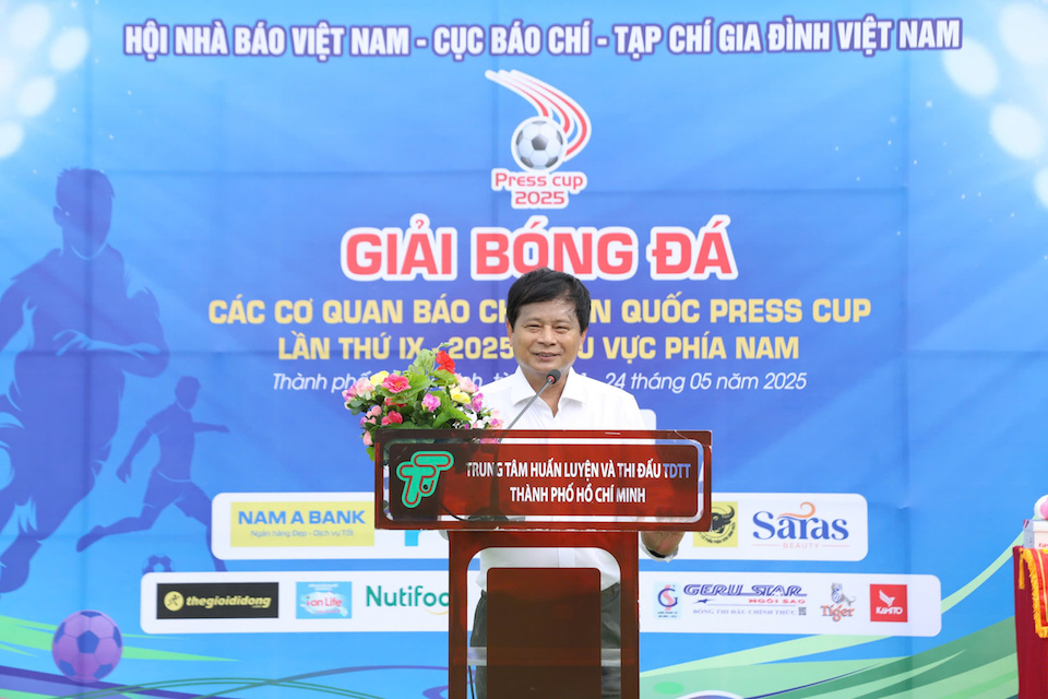 Khai mạc Giải bóng đá Press Cup 2025 - vòng loại phía Nam
