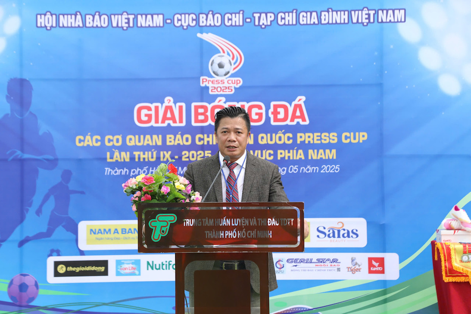 Khai mạc Giải bóng đá Press Cup 2025 - vòng loại phía Nam