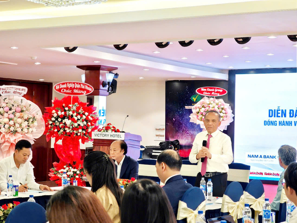 Diễn đàn: “Báo chí đồng hành cùng doanh nghiệp vì sự phát triển bền vững trong kỷ nguyên vươn mình của dân tộc”