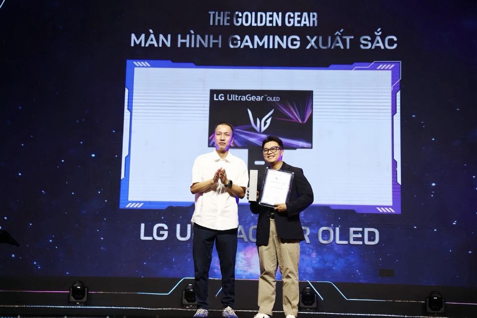 3 năm liên tiếp LG UltraGear OLED thống trị hạng mục “Màn hình gaming xuất sắc” tại Vietnam GameVerse