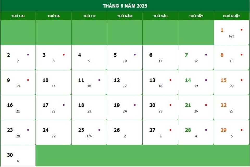 Lịch âm 3/6 chính xác nhất, lịch vạn niên ngày 3/6/2025: Việc nên và không nên làm?