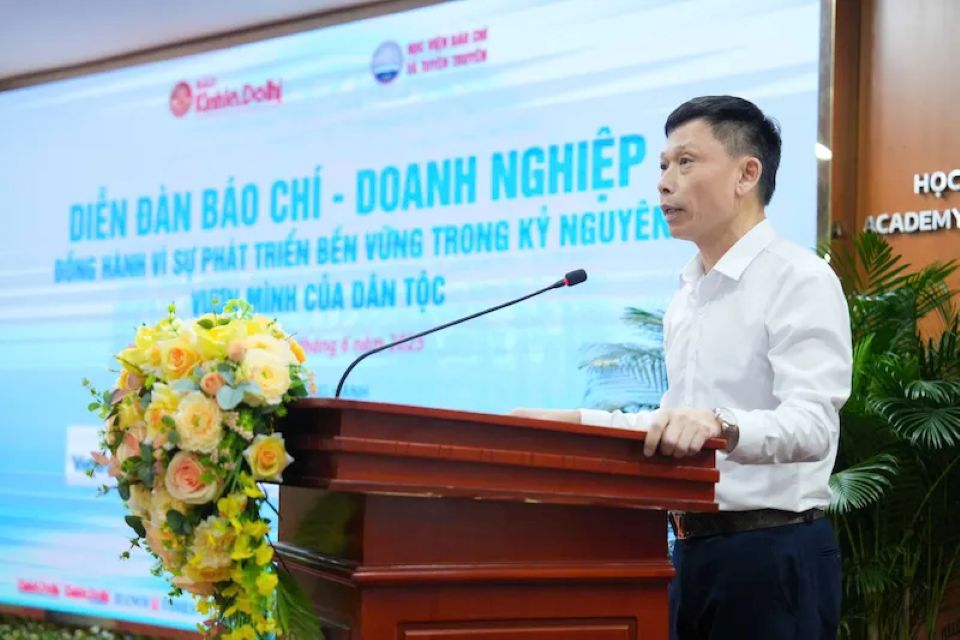 Báo chí- người bạn đồng hành với doanh nghiệp hướng tới phát triển bền vững