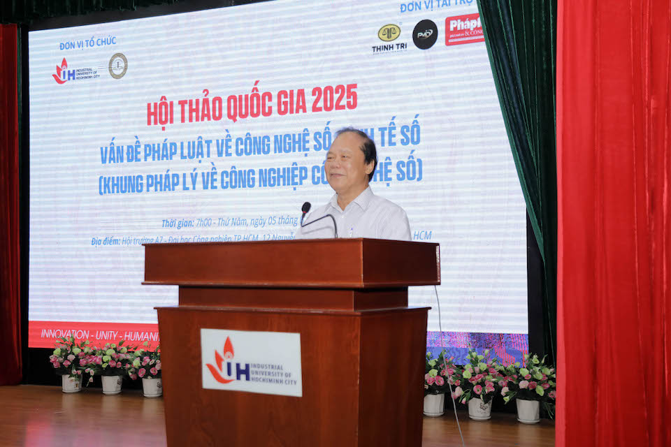 Pháp luật về công nghiệp công nghệ số là đòn bẩy để Việt Nam vươn mình trong kỷ nguyên mới!