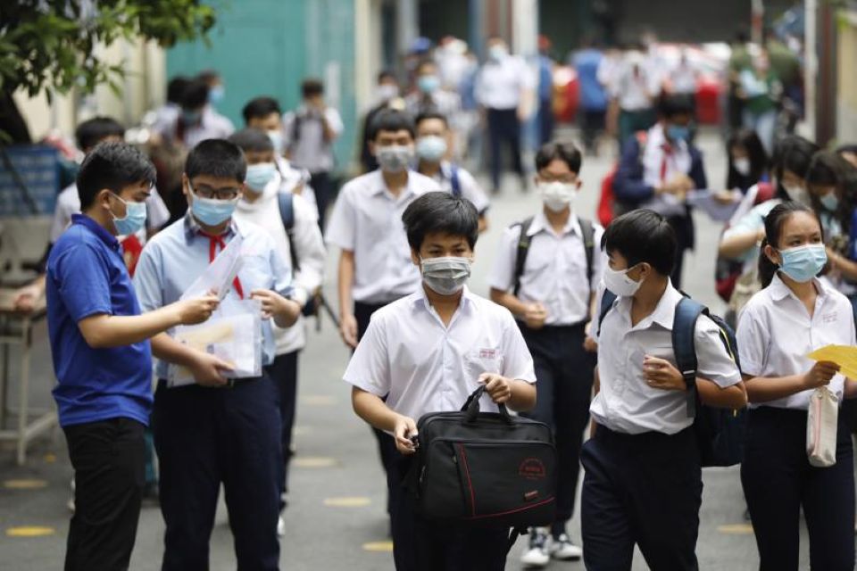 Thí sinh thi lớp 10 tại TP Hồ Chí Minh giảm kỷ lục
