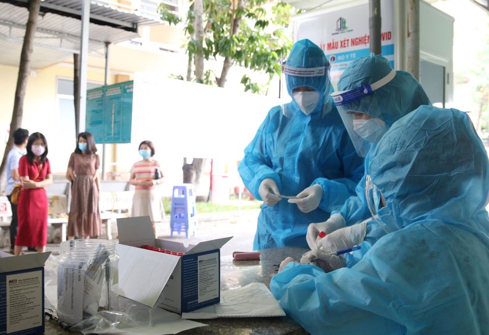 Số ca nhiễm Covid-19 ở TP Hồ Chí Minh giảm nhanh