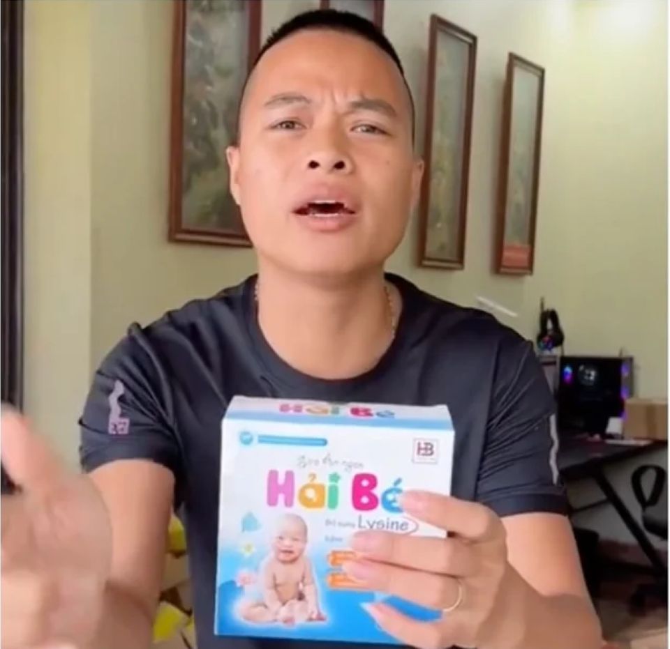Yêu cầu gỡ bỏ sản phẩm 'siro ăn ngon Hải Bé' khỏi nền tảng thương mại điện tử
