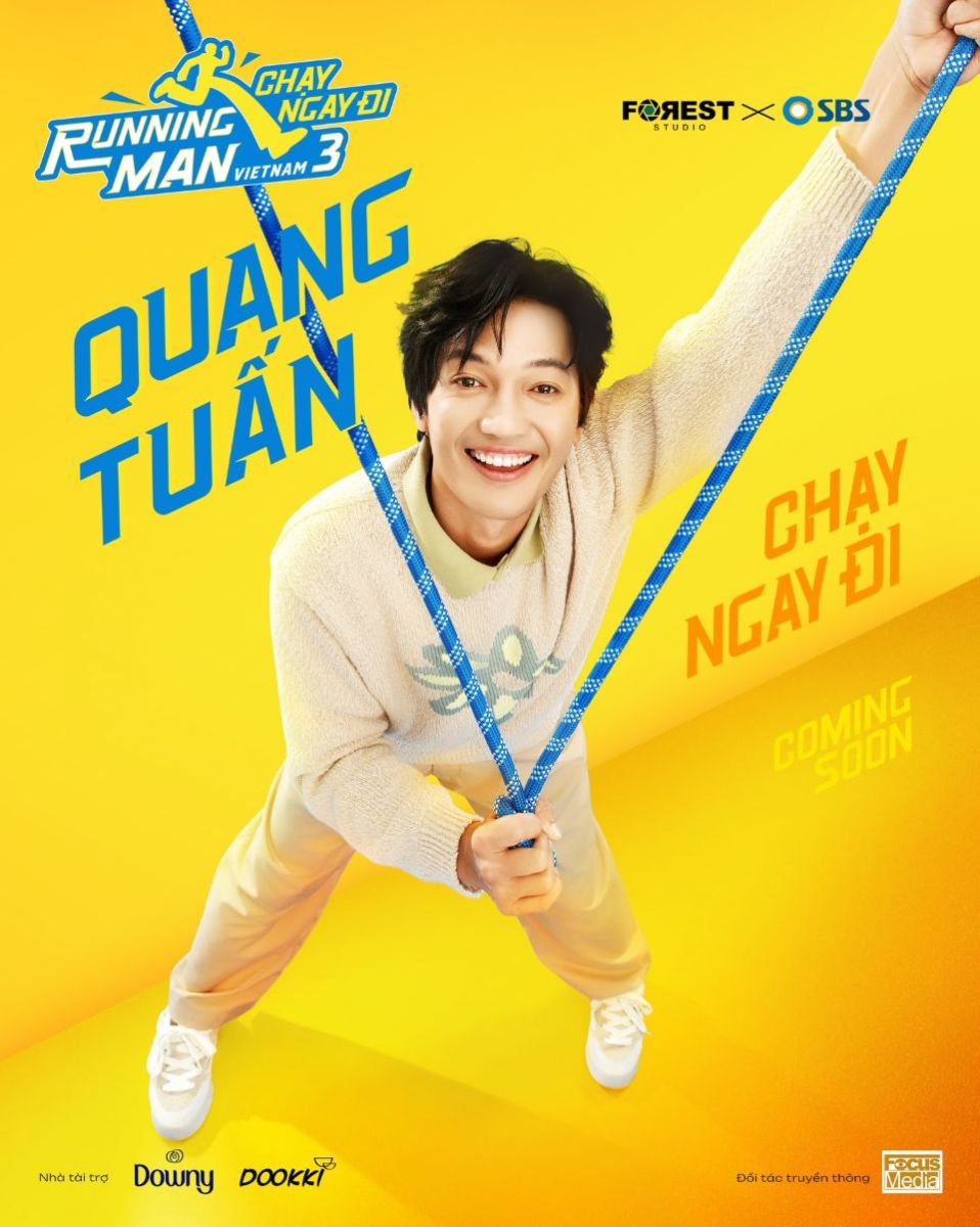 Quang Tuấn sẽ tham gia đội hình Running Man Vietnam 3