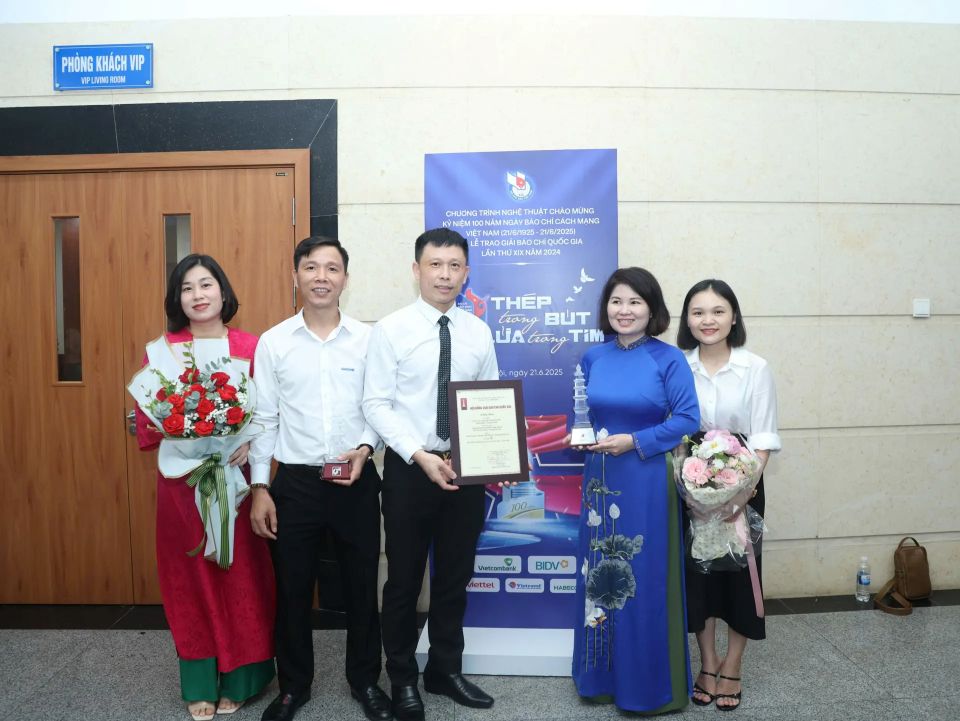 Báo Kinh tế & Đô thị khẳng định dấu ấn với 3 Giải tại Giải Báo chí Quốc gia lần thứ XIX