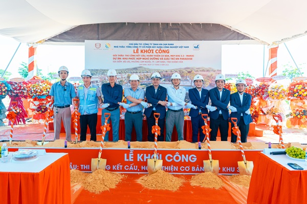 Vinaincon chính thức khởi công dự án khu phức hợp nghỉ dưỡng và giải trí KN Paradise