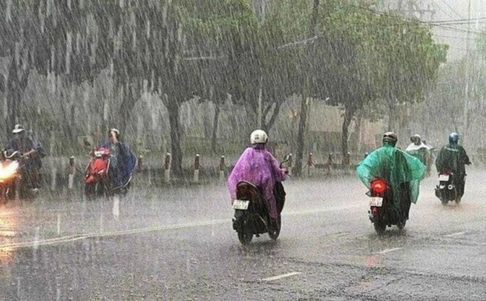 Thời tiết ngày 26/6/2025: Bắc Bộ có mưa rào và dông