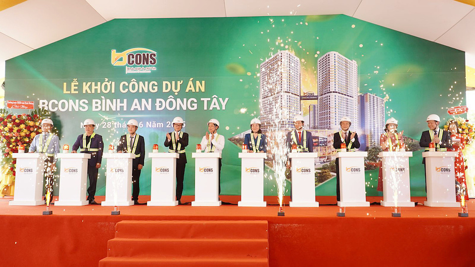 Tập đoàn Bcons tổ chức lễ khởi công dự án Bcons Bình An – Đông Tây
