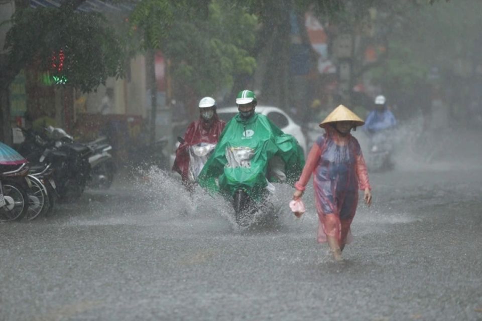 Thời tiết ngày 1/7/2025: Bắc Bộ có mưa to đến rất to