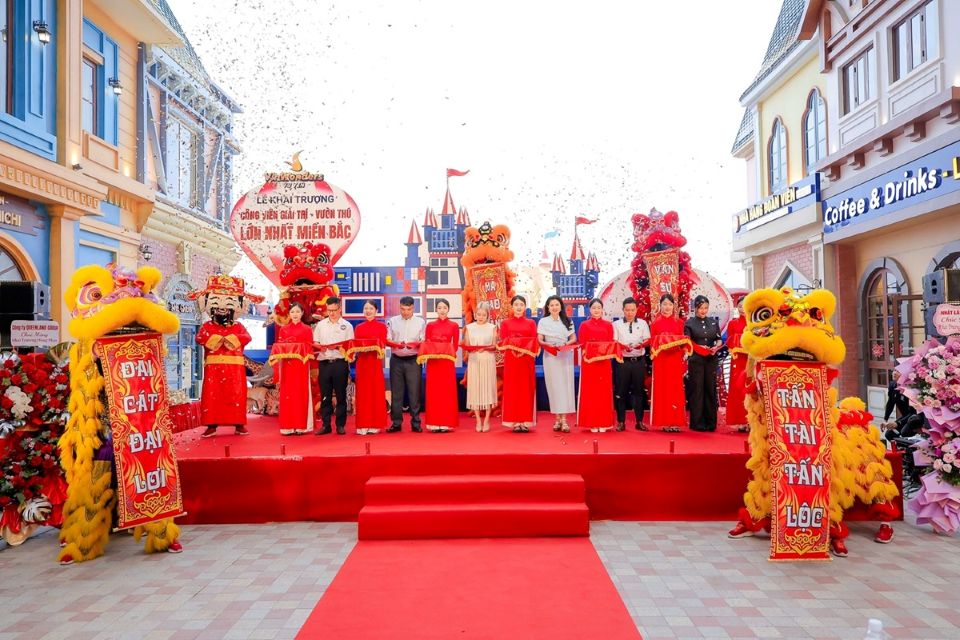 Khai trương VinWonders Vũ Yên-Trung tâm giải trí và vườn thú lớn nhất miền Bắc