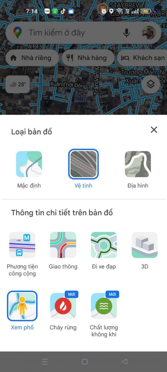 Cách dùng Google Maps để xem khung cảnh ngôi nhà quen thuộc ngày xưa, thử ngay