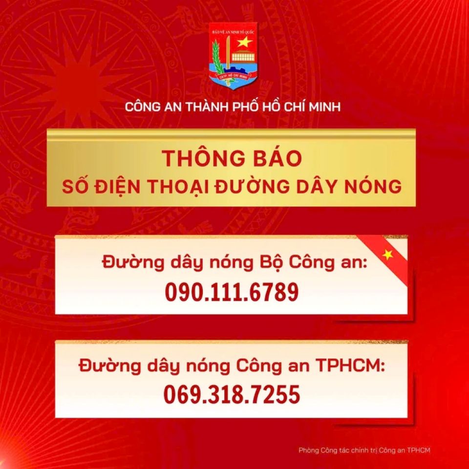 TP Hồ Chí Minh công bố đường dây nóng tố cáo tiêu cực trong thủ tục hành chính