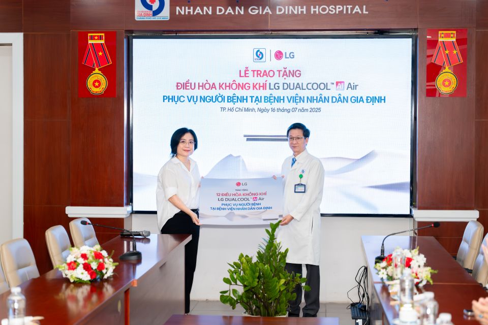 LG Electronics đồng hành cùng bệnh viện Nhân dân Gia Định, góp phần nâng cao chất lượng khám chữa bệnh