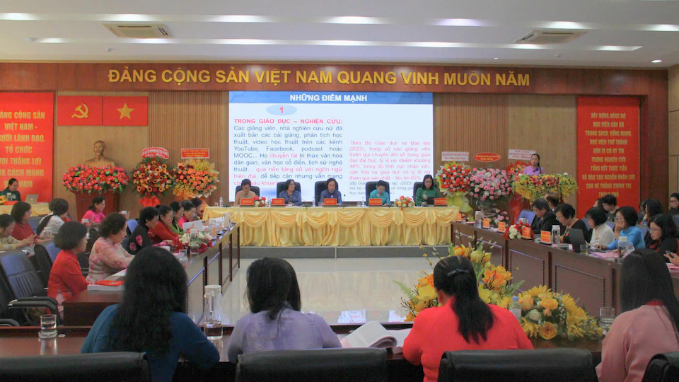 Nữ tri thức Việt Nam: 50 năm kiến tạo tương lai bền vững