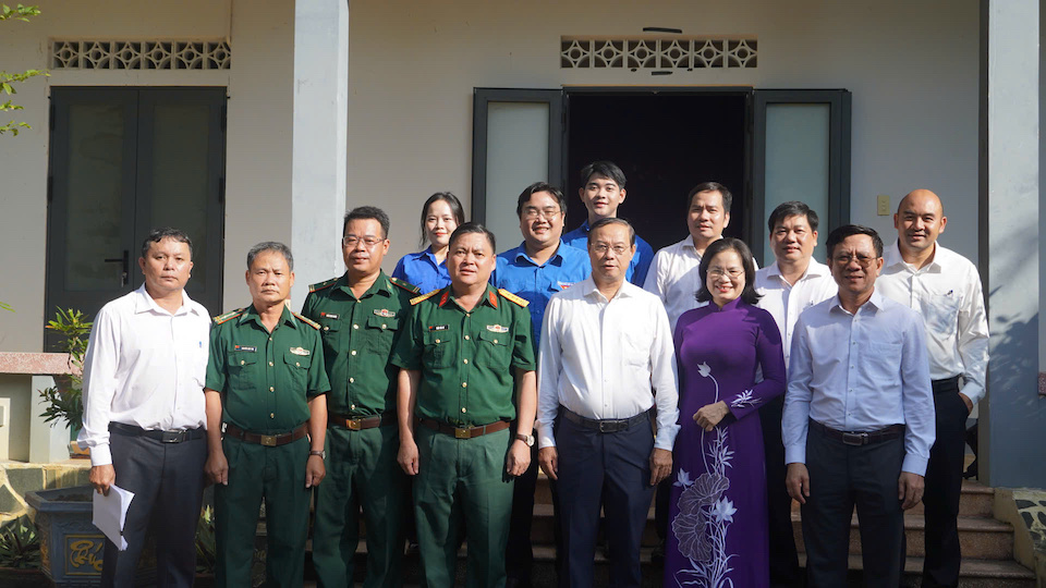 Lãnh đạo TP Hồ Chí Minh thăm, tri ân các gia đình chính sách tại Đặc khu Côn Đảo