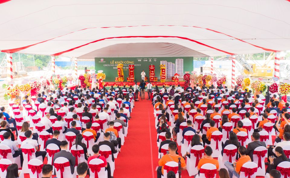 Vạn Xuân Group chính thức Khởi công dự án Happy One Mori